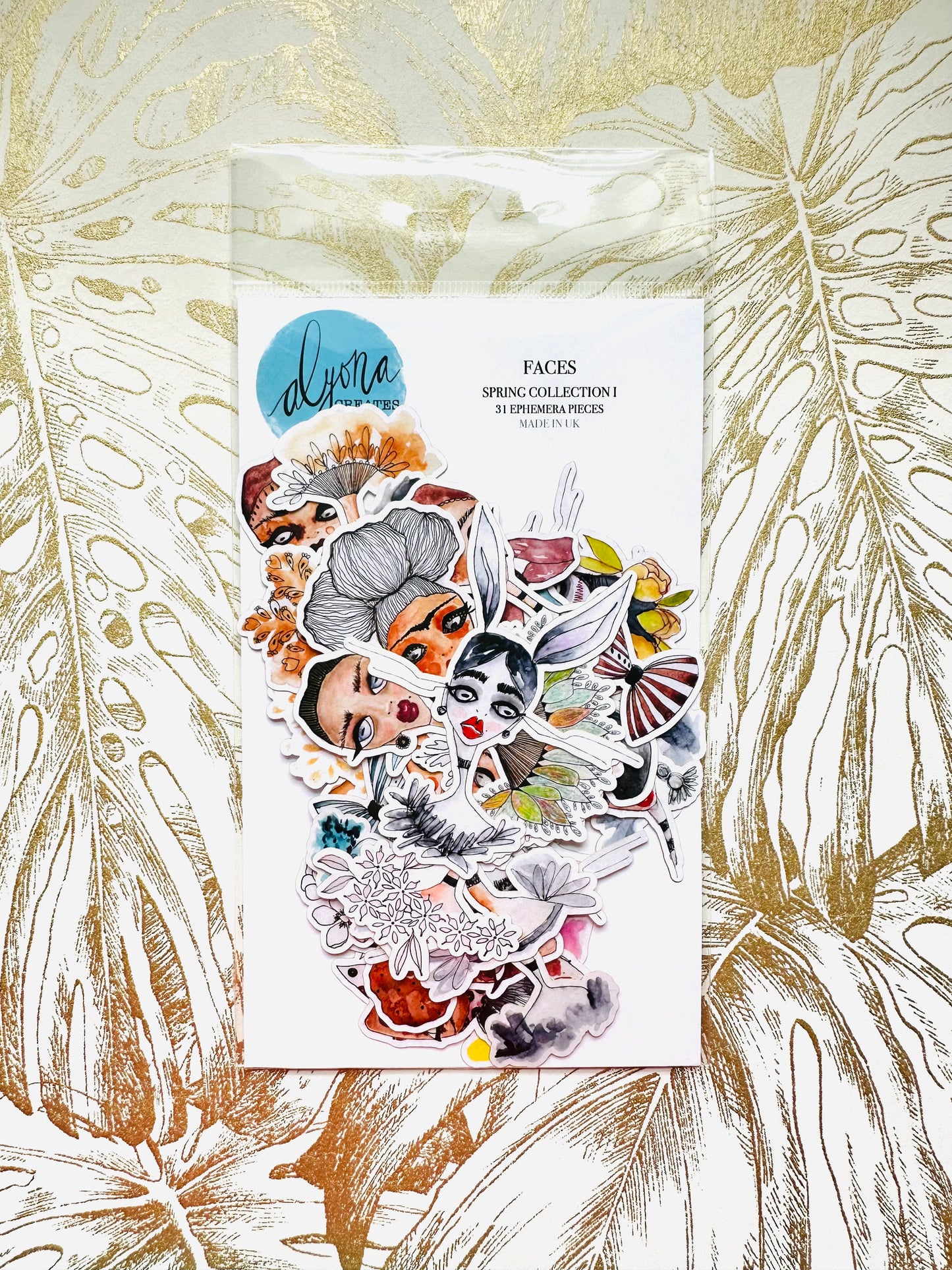 Alyona Creates FACES Spring Collection I Ephemera Set