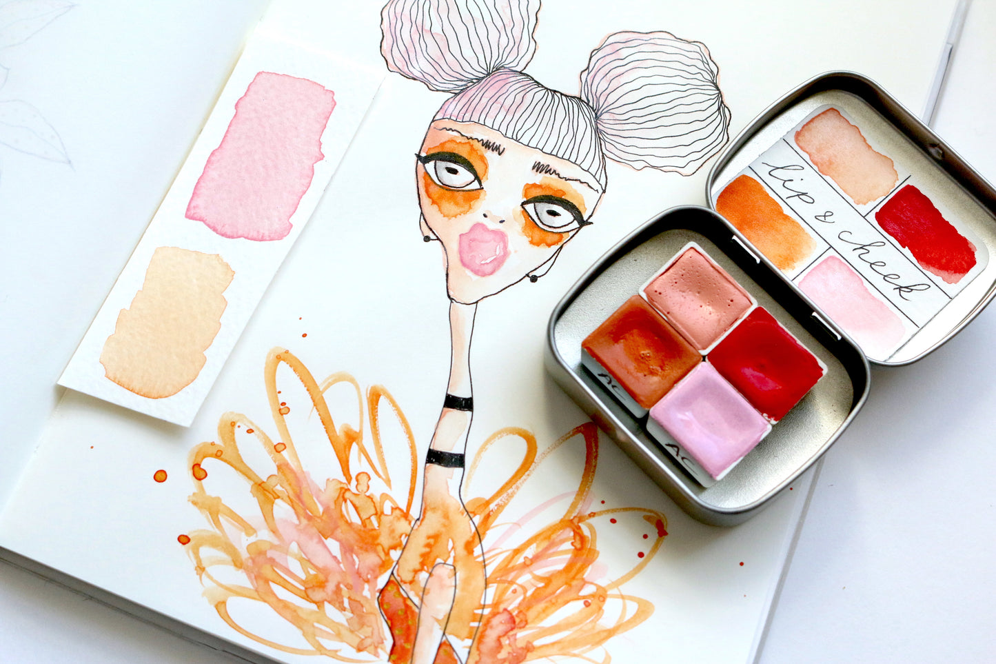 FOTD A6 Alyona Creates Clear Stamp Set