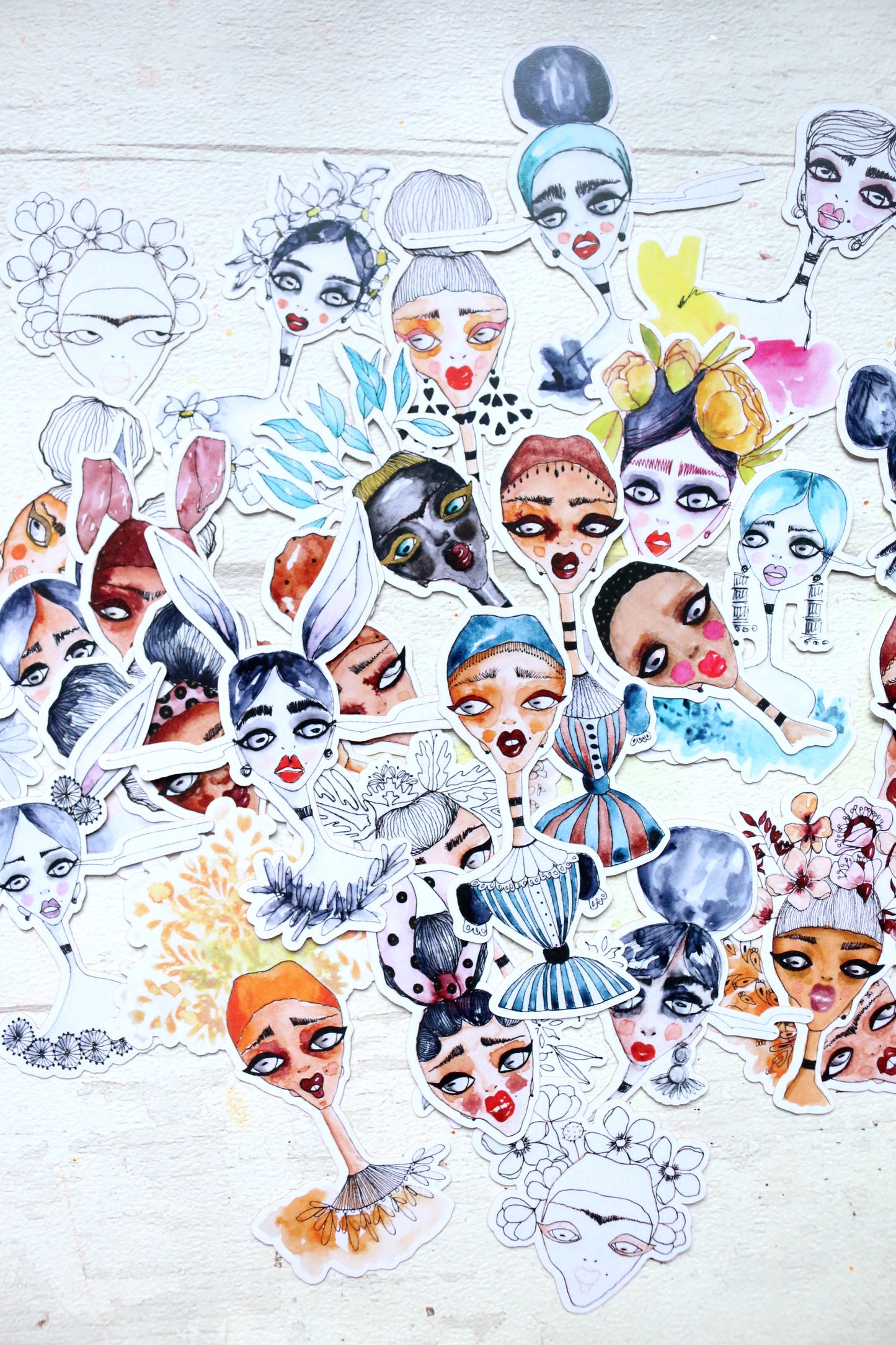 Alyona Creates FACES Spring Collection I Ephemera Set