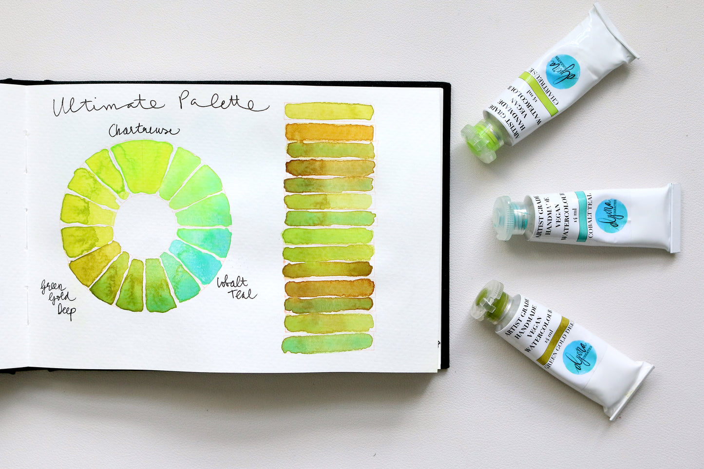 COLOUR PALETTE A6 Alyona Creates Clear Stamp Set