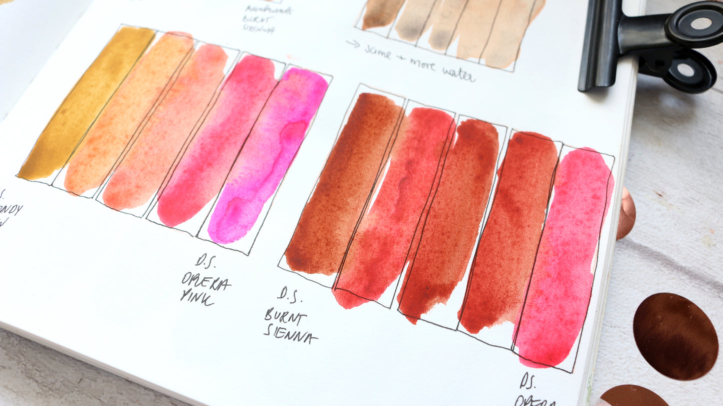 COLOUR THEORY A6 Alyona Creates Clear Stamp Set