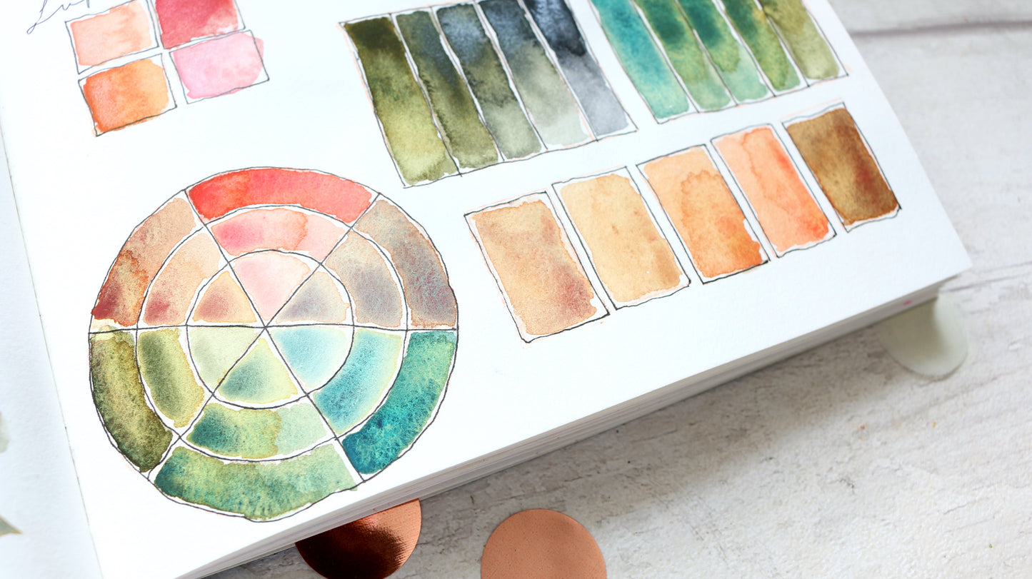 COLOUR THEORY A6 Alyona Creates Clear Stamp Set