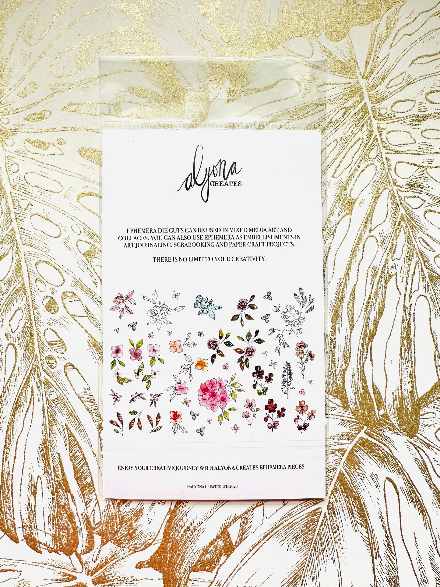 Alyona Creates FLOWERS Spring Collection I Ephemera Set