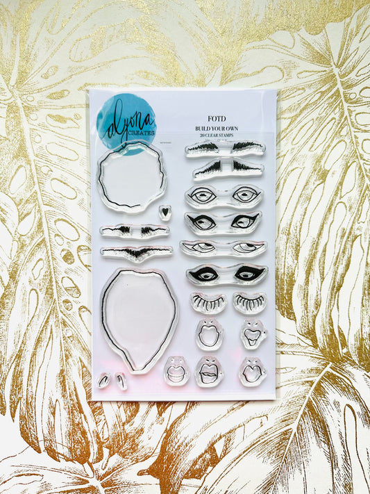 FOTD A6 Alyona Creates Clear Stamp Set