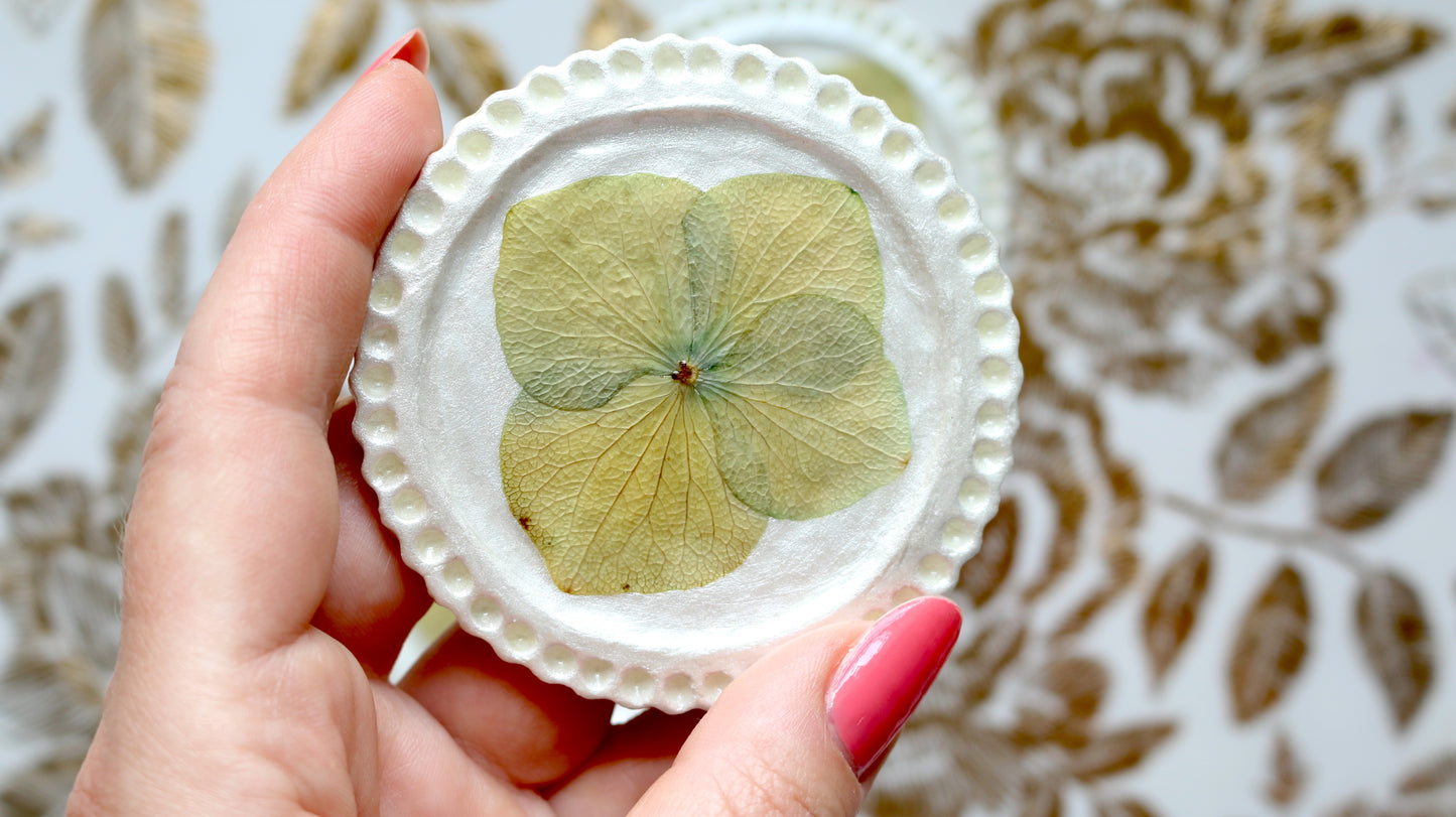 Alyona Creates Watercolour Mixing Palette/Trinket Dish Medium Hydrangea