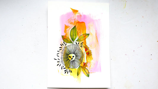 Abstract Mini Series: #2 Botanical Painting