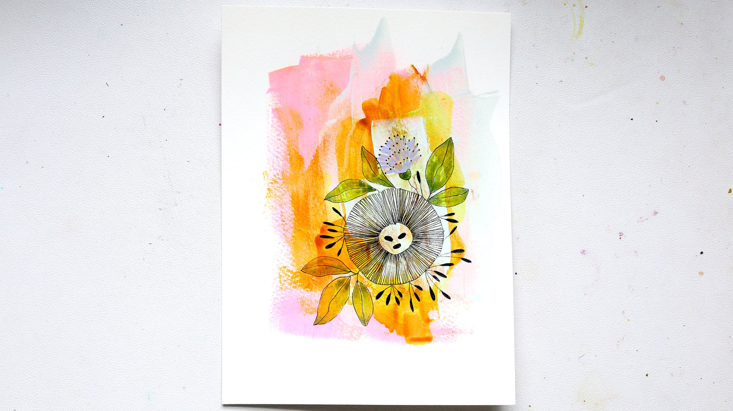 Abstract Mini Series: #4 Botanical Painting