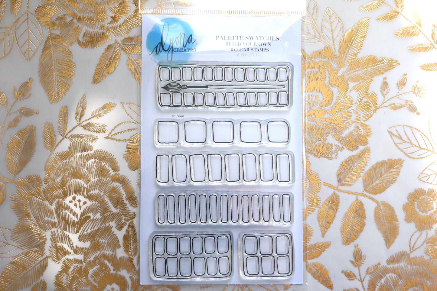 PALETTE SWATCHES A6 Alyona Creates Clear Stamp Set