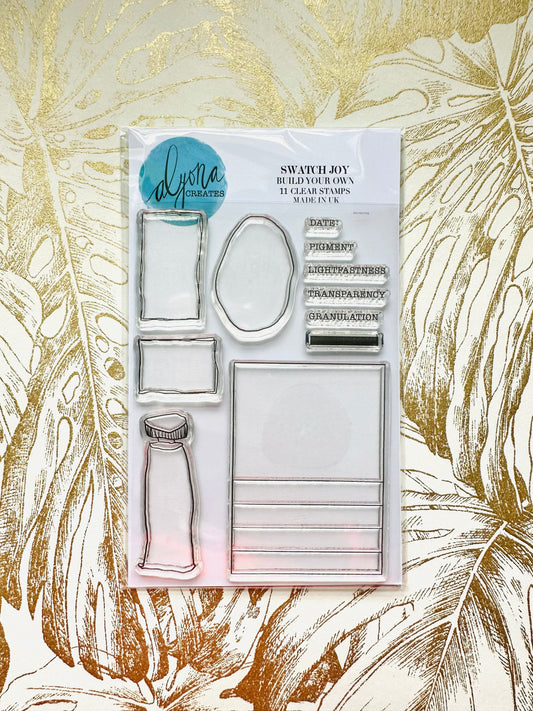 SWATCH JOY A6 Alyona Creates Clear Stamp Set